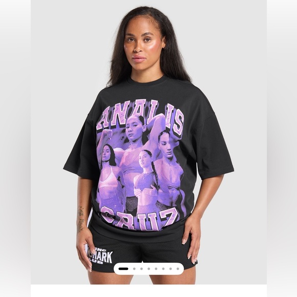 Gymshark Tops - RARE Gymshark Analis Bootleg Graphic Shirt
